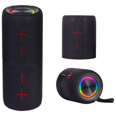 ALTAVOZ BLUETOOTH TREVI XR 8A44 DOUBLE 2X10W AMPLIF.SPKR + AW 2IN1 BLACK en Huesoi