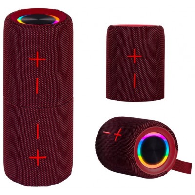 ALTAVOZ BLUETOOTH TREVI XR 8A44 DOUBLE 2X10W AMPLIF.SPKR + AW 2IN1 D. RED en Huesoi