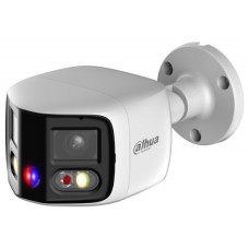 (DH-IPC-PFW3849SP-A180-E2-AS-PV-0280B) DAHUA CÁMARA IP BULLET PANORÁMICA TIOC DUO WDR WIZSENSE 2X4MP LED IR & LUZ CÁLIDA IP67 ALARMA SONIDO / LUZ AZUL&ROJA 2.8MM POE (Espera 4 dias) en Huesoi