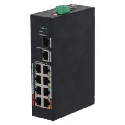 (DH-PFS3110-8ET-96-V2) DAHUA SWITCH 10 PUERTOS / 8 PUERTOS POE LARGA DISTANCIA 250M WATCHDOG 2.0 (Espera 4 dias) en Huesoi