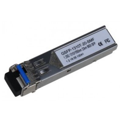 (GSFP-1310T-20-SMF) DAHUA MÓDULO ÓPTICO GIGABIT TRANSCEPTOR DE FIBRA SFP MONOMODO SM PUERTO LC ENVÍO 1310NM RECEPCIÓN 1550NM HASTA 20KM (Espera 4 dias) en Huesoi