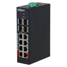 (DH-HS4412-8ET-96) DAHUA SWITCH INDUSTRIAL MANAGED 8 PUERTOS POE 10/100 MBPS + 4 SFP 1000 MBPS UPLINK (Espera 4 dias) en Huesoi