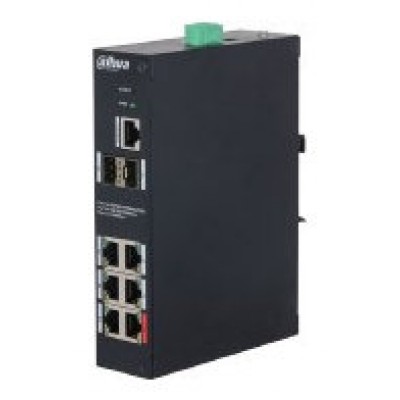 (DH-HS4208-4GT-90) DAHUA SWITCH INDUSTRIAL 8 PUERTOS, 4 PUERTOS POE, MANAGED (Espera 4 dias) en Huesoi
