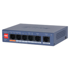 (DH-CS4006-4ET2GT-60) DAHUA SWITCH 6 PUERTOS, 4XRJ45 10/100 MBPS POE, 2XRJ45 GIGABIT, L2 CLOUD MANAGED (Espera 4 dias) en Huesoi