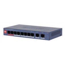 (DH-CS4010-8GT-110-V2) DAHUA SWITCH 10 PUERTOS CLOUD MANAGED GIGABIT, 8 PUERTOS POE, 110W, HI-POE, L2 (Espera 4 dias) en Huesoi