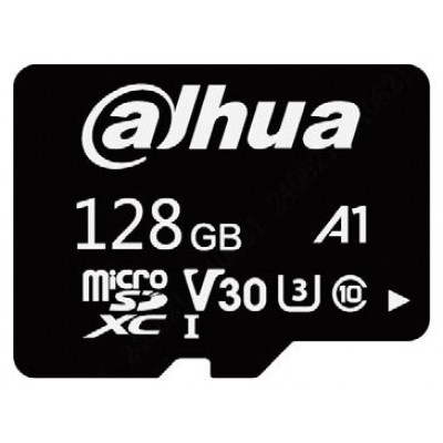 DAHUA MICROSD 128GB, ENTRY LEVEL VIDEO SURVEILLANCE MICROSD CARD, READ SPEED UP TO 100 MB/S, WRITE SPEED UP TO 50 MB/S, SPEED CLASS C10, U3, V30, A1 (DHI-TF-L100-128G) (Espera 4 dias) en Huesoi