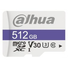 512GB MICROSD CARD, READ SPEED UP TO 100 MB/S, WRITE SPEED UP TO 80 MB/S, SPEED CLASS C10, U3, V30, TBW 70TB (DHI-TF-C100/512GB) (Espera 4 dias) en Huesoi