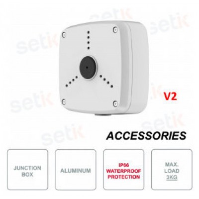 DAHUA - DH-PFA122A - WATER-PROOF JUNCTION BOX. ALUMINIUM (Espera 4 dias) en Huesoi