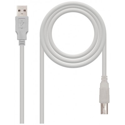 CABLE DE CONEXION USB TIPO A-B 4.5 M NANOCABLE (Espera 4 dias) en Huesoi