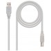 CABLE USB 2.0 IMPRESORA TIPO AM-BM BEIGE 4.5 M en Huesoi