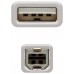 CABLE DE CONEXION USB TIPO A-B 4.5 M NANOCABLE (Espera 4 dias) en Huesoi