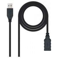 CABLE USB TIPO A/M - A/H 1 M NANOCABLE (Espera 4 dias) en Huesoi