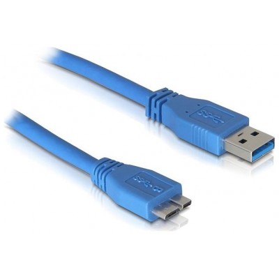 CABLE USB 3.0 TIPO AM-MICRO BM AZUL 1.0 M NANOCABLE en Huesoi