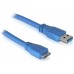 CABLE CONEXION USB-MICRO USB 3.0 TIPO M-M AZUL 2M NANOCABLE (Espera 4 dias) en Huesoi