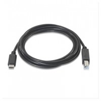 Nanocable - Cable USB 2.0 Impresora 3A USB-C/M-B/M 1M en Huesoi