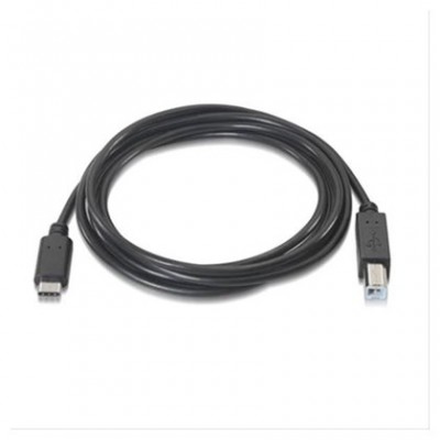 CABLE USB 2.0 IMPRESORA 3A TIPO USB-CM-BM NEGRO 1.0M en Huesoi