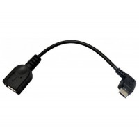 Nanocable - Cable USB 2.0 OTG de 15cm ACODADO conexion en Huesoi