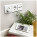 CARGADOR USB IPHONE IPOD 5V-1A  MINI BLANCO NANOCABLE en Huesoi