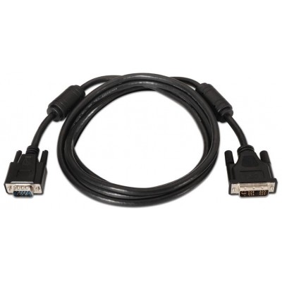 DVI A - SVGA, 5m, Negro en Huesoi
