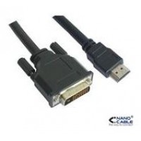 Nanocable - Cable DVI a HDMI DVI18+1/M-HDMI A/M 5m en Huesoi