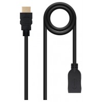 Nanocable Cable HDMI Prolongador V2.0  2M en Huesoi