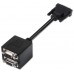 Nanocable 10.15.1950 adaptador de cable DVI 2x VGA Negro (Espera 4 dias) en Huesoi