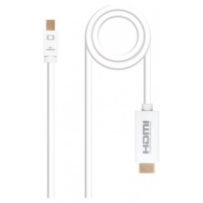 Mini DP - HDMI, M-M, 5 m, Blanco en Huesoi