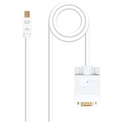 Nanocable - Cable Mini DisplayPort/M a VGA/M - Blanco en Huesoi