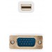Mini DP - VGA, M-M, 2 m, Blanco en Huesoi