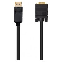 CABLE CONVERSOR DP A VGA DPM - VGAM NEGRO 5.0 M en Huesoi