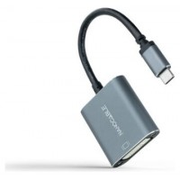 USB-C - DVI-D, 1920 x 1200, 0.15 m, Gris en Huesoi