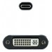 USB-C - DVI-D, 1920 x 1200, 0.15 m, Gris en Huesoi