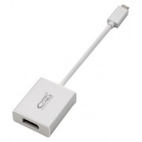 Nanocable - Conversor USB-C/M a DisplayPort/M- 15cm - en Huesoi