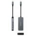 HUB USB-C/M A 3xUSB-C/H ALUMINIO 10 CM NANOCABLE en Huesoi