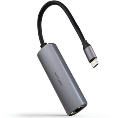 Nanocable Conversor USB-C Ethernet carga PD en Huesoi Nanocable Conversor USB-C Ethernet carga PD en Huesoi