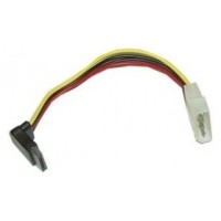 Nanocable CABLE SATA ALIMENTACION ACODADO 5.25"(MOLEX 4PIN)/M-SATA/H 16 CM OEM (Espera 4 dias) en Huesoi