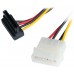 Nanocable CABLE SATA ALIMENTACION ACODADO 5.25"(MOLEX 4PIN)/M-SATA/H 16 CM OEM (Espera 4 dias) en Huesoi