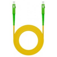 CABLE FIBRA SC/APC-SC/APC MONOMODO LSZH AMARI.100M en Huesoi