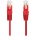 CABLE RED LATIGUILLO RJ45 CAT.5E UTP AWG24 ROJO 2.0 M en Huesoi