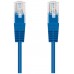 CABLE RED LATIGUILLO RJ45 CAT.5E UTP AWG24 AZUL 3.0 M en Huesoi