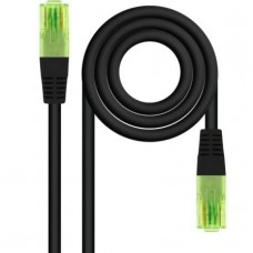 Nanocable Cable RJ45 Cat.6 UTP CCA 30cm Negro en Huesoi