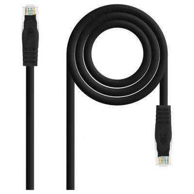 Nanocable Cable de red latiguillo RJ45 LSZH Cat.6A UTP AWG24, Negro, 0.5m (Espera 4 dias) en Huesoi Nanocable Cable de red latiguillo RJ45 LSZH Cat.6A UTP AWG24, Negro, 0.5m (Espera 4 dias) en Huesoi