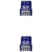 CABLE RED LATIGUILLO RJ45 LSZH CAT.6A UTP AWG24 AZUL en Huesoi