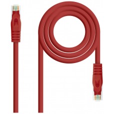CABLE RED LATIGUILLO RJ45 LSZH CAT.6A UTP AWG24 ROJO en Huesoi