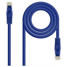 CABLE DE RED LATIGUILLO RJ45 UTP CAT6A AWG24 LSZH 0.30 M AZUL NANOCABLE (Espera 4 dias) en Huesoi