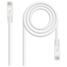 CABLE DE RED LATIGUILLO RJ45 UTP CAT6A AWG24 LSZH 0.30 M BLANCO NANOCABLE (Espera 4 dias) en Huesoi