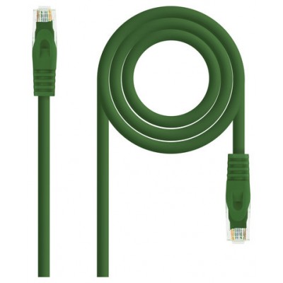 CABLE RED LATIGUILLO RJ45 LSZH CAT.6A UTP AWG24 VERDE en Huesoi