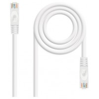 Cat6A, RJ-45, UTP, LSZH, AWG 24, 2 m, Blanco en Huesoi