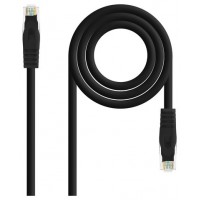 Cat6A, RJ-45, UTP, LSZH, AWG 24, 3 m, Negro en Huesoi