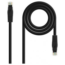 Cat6A, RJ-45, UTP, LSZH, AWG 24, 3 m, Negro en Huesoi